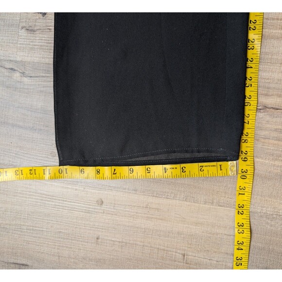 Vintage NWT Dress Barn Size 8 Pants Wide Leg  Black Chiffon Flowy Layered  USA - Picture 11 of 11